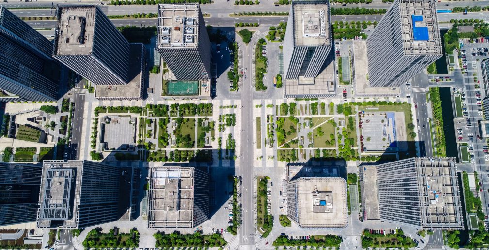 Hight rise condominium and office buildings